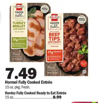 Meijer Hormel fully cooked entrée offer