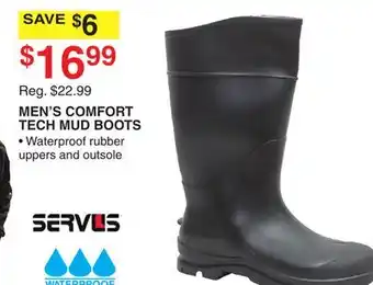 Dunham's Sports Servus men's comfort tech mud boots offer