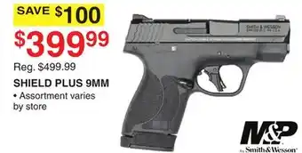 Dunham's Sports M&p shield plus 9mm offer
