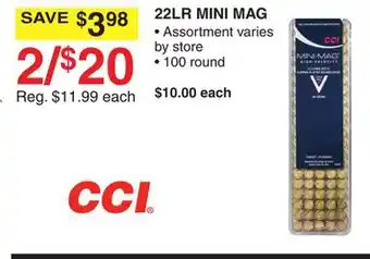 Dunham's Sports Cci 22lr mini mag offer