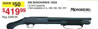 Dunham's Sports Mossberg 590 shockwave 12ga offer