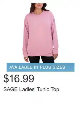 Costco Sage ladies' tunic top offer