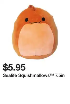 Five Below Sealife squishmallows 7.5in offer