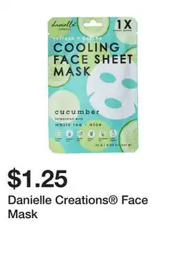 Five Below Danielle creations face mask offer