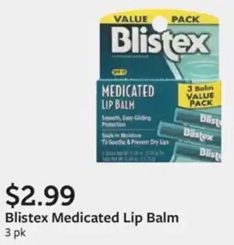Fareway Blistex Medicated Lip Balm offer