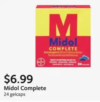 Fareway Midol Complete offer