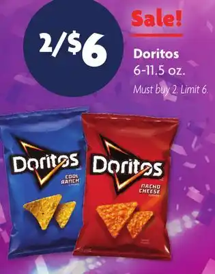 Family Dollar Doritos offer