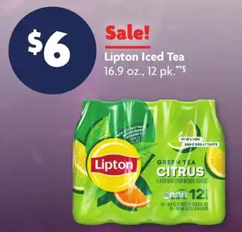 Family Dollar Lipton iced tea offer