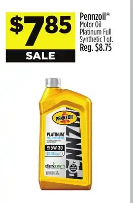 Dollar General Pennzoil offer