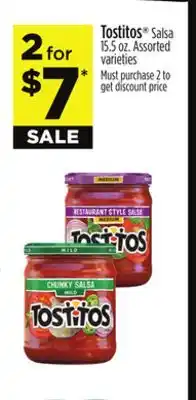 Dollar General Tostitos salsa offer