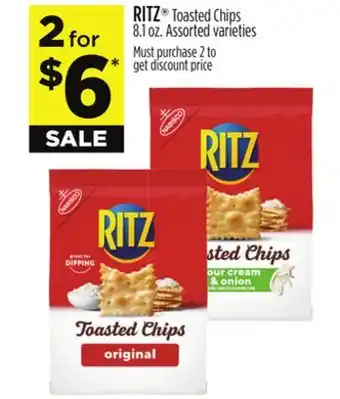 Dollar General Ritz toasted chips offer