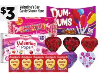 Dollar General Valentine's day candy shown here offer