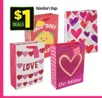 Dollar General Valentine's bags offer