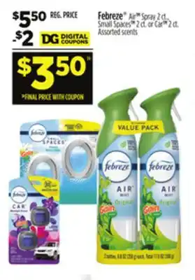 Dollar General Febreze offer