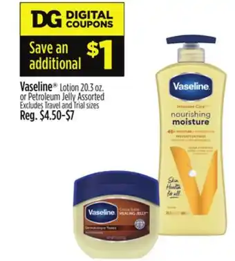 Dollar General Vaseline offer