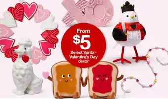Target Select spritz valentine's day decor offer