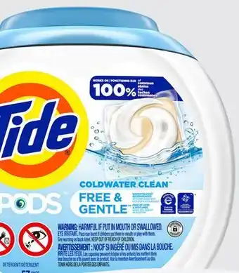 Target Tide pods 57-ct. laundry detergent pacs offer