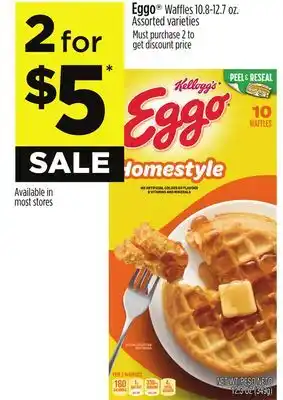 Dollar General Kellogg's eggo offer