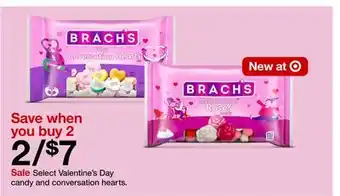 Target Select valentine's day candy and conversation hearts offer