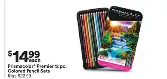 Michaels Prismacolor premier 12 pc. colored pencil sets offer