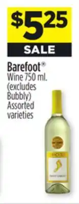 Dollar General Barefoot wine offer