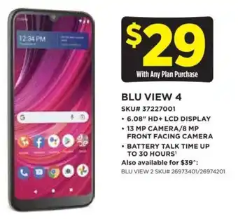 Dollar General BLU VIEW 4 offer