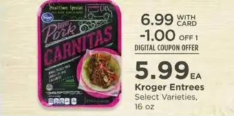 QFC Kroger Entrees offer