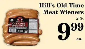 Harvest Foods Hill's Old Time Meat Wieners offer