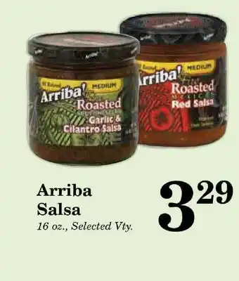 Harvest Foods Arriba Salsa offer