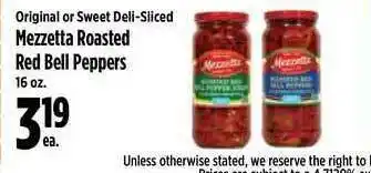 KTA Super Stores Mezzetta Roasted Red Bell Peppers offer