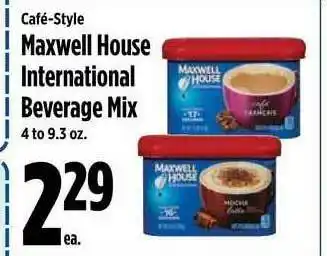 KTA Super Stores Maxwell House International Beverage Mix offer