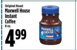 KTA Super Stores Maxwell House Instant Coffee offer