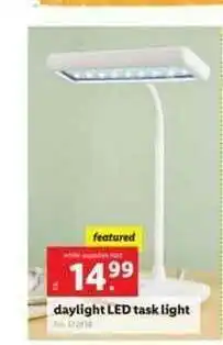Lidl Daylight Led Task Light offer