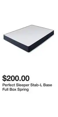 Big Lots Perfect sleeper stab-l base full box spring offer