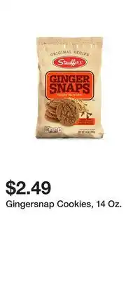 Big Lots Gingersnap cookies, 14 oz offer