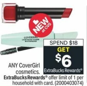 CVS CoverGirl Cosmetics offer