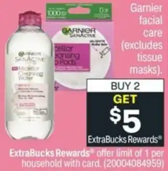 CVS Garnier Facial offer