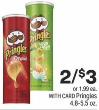 CVS Pringles 4.8-5.5 oz offer