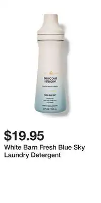 Bath & Body Works White Barn Fresh Blue Sky Laundry Detergent offer