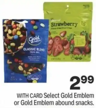 CVS Gold Emblem Or Gold Emblem Abound Snacks offer