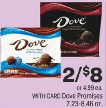 CVS Dove Promises 7.23-8.46 oz offer