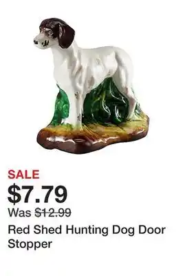 Tractor Supply Company Red Shed Hunting Dog Door Stopper offer