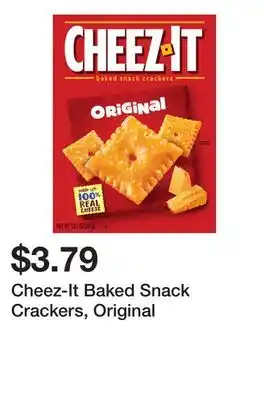 Wegmans Cheez-It Baked Snack Crackers, Original offer