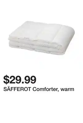 SÄFFEROT Comforter, warm