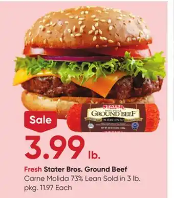 Stater Bros Stater Bros. Ground Beef offer