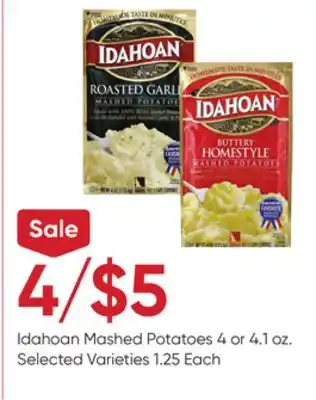 Stater Bros Idahoan Mashed Potatoes offer