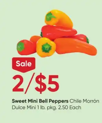 Stater Bros Sweet Mini Bell Peppers offer
