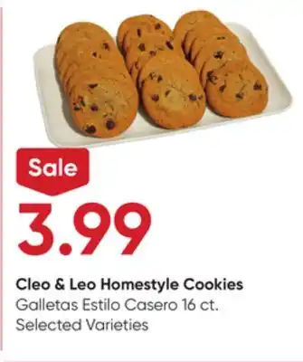 Stater Bros Cleo & Leo Homestyle Cookies offer