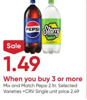 Stater Bros Pepsi offer