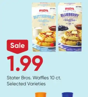 Stater Bros Stater Bros. Waffles offer